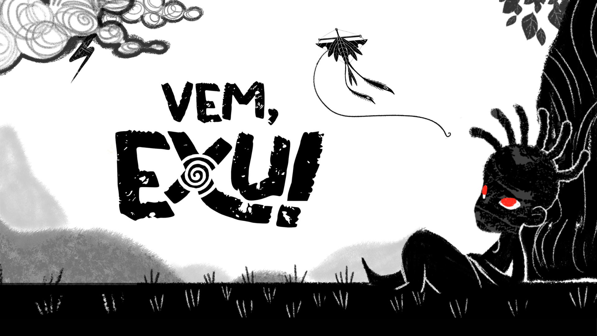 Key art oficial de Vem, Exu.